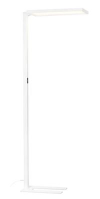 LED-Stehleuchte SLV Worklight, Touch-Dimmer, 7600 Lumen, 79 W, 200-240 V, PIR-Sensor, festverbaute LEDs, L 692 x B 310 x H 1950 mm, weiß