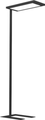 LED-Stehleuchte Waldmann LAVIGO.core, 85 W, 12500 lm, 4000 K, dimmbar, Tageslicht-/Bewegungssensor, schwarz