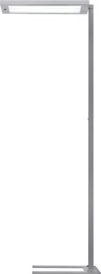 LED-Stehleuchte Waldmann LAVIGO.core, 85 W, 12500 lm, 4000 K, dimmbar, Tageslicht-/Bewegungssensor, silber