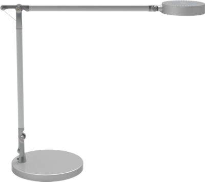 LED Tischleuchte Maul MAULgrace, Touch-Dimmer 4-fach, mit Aluminium-Doppelarm, 300 lm, silber