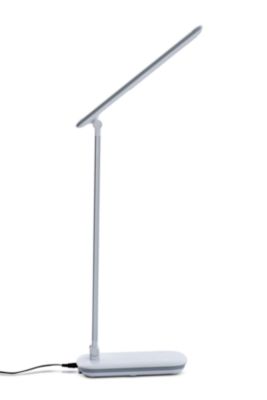 LED Tischleuchte Maul MAULjazzy, Touch-Dimmer 5-fach, mit USB-Aufladefunktion, 410 lm, weiß