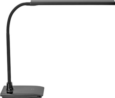 LED-Tischleuchte MAULpirro, Leistung 7 W, 4-Stufen-Dimmer, 390 lm, schwenkbar, schwarz