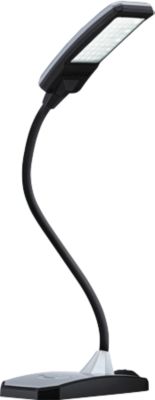 LED-Tischleuchte Twist, 300 Lumen, Flexarm, Lebensdauer 30.000 Stunden, silberfarben