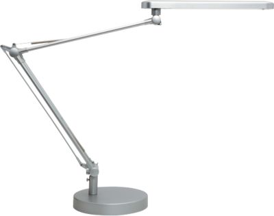LED-Tischleuchte UNILUX MAMBOLED 2.0, dimmbar, mit Gelenkarm, L 505 x B 220 x H 110 mm, grau