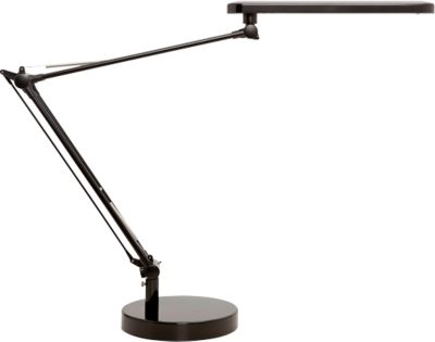 LED-Tischleuchte UNILUX MAMBOLED 2.0, dimmbar, mit Gelenkarm, L 505 x B 220 x H 110 mm, schwarz