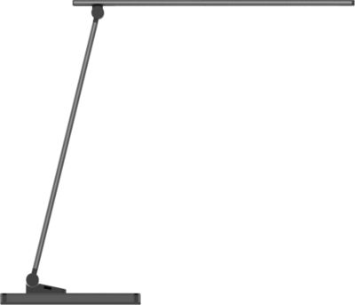 LED-Tischleuchte UNILUX Popy, 5 W, 500 lm, 3000-6000 K, 3 Leuchtstärken, dimmbar, faltbar, schwarz