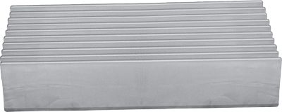 Leisten für Bodenrost Yoga Rost®, silber, 10 Stück