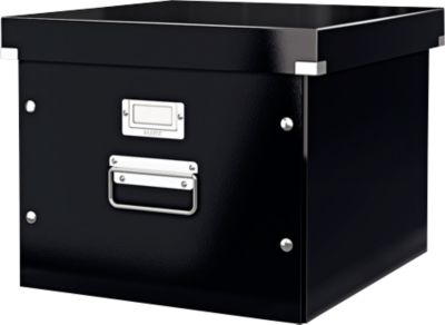LEITZ® Ablage- und Transportbox für Hängeregistratur Serie Click + Store, schwarz