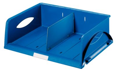 LEITZ® Ablagekorb Sorty, DIN A4 quer, Polystyrol, blau
