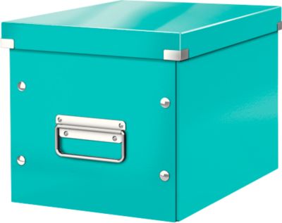 LEITZ® Aufbewahrungsbox Click + Store, für ovale/höhere Gegenstände 260 x 240 x 260 mm, eisblau