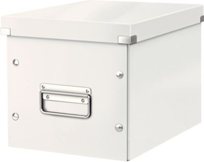 LEITZ® Aufbewahrungsbox Click + Store, für ovale/höhere Gegenstände 260 x 240 x 260 mm, weiß