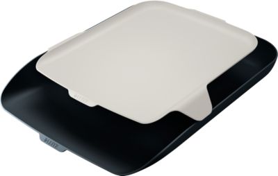 Leitz® Briefkorb mit Organizer Cosy, für A4-Dokumente, stapelbar, grau