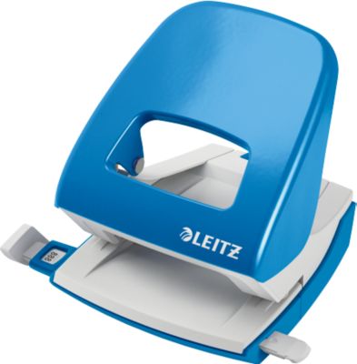 LEITZ® Bürolocher NeXXt Series 5008, Metall, hellblau