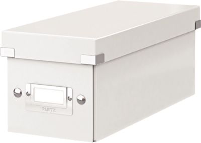 LEITZ® CD Ablagebox Serie Click + Store, weiß