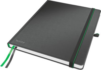 LEITZ® Complete Notizbuch 447300 iPad kariert, schwarz