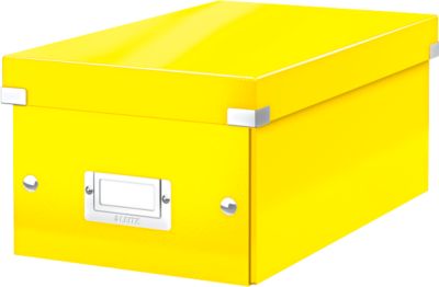 LEITZ® DVD Ablagebox Click + Store, gelb