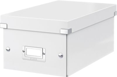 LEITZ® DVD Ablagebox Click + Store, weiß