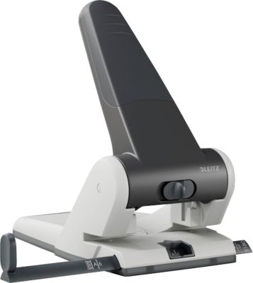 LEITZ® Extrastarker Registraturlocher 5180, schwarz