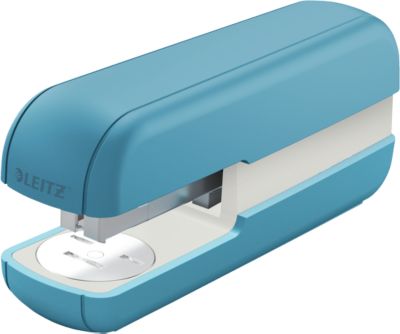 Leitz® Heftgerät 5567 Cosy, für bis zu 30 Blatt, inkl. 1 Schachtel Heftklammern, blau