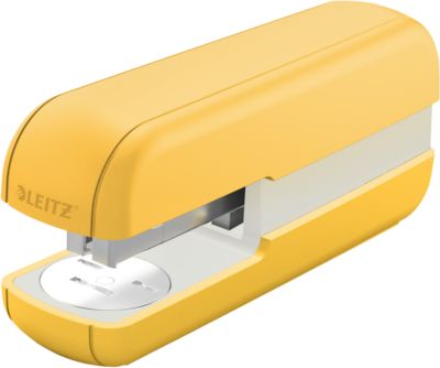 Leitz® Heftgerät 5567 Cosy, für bis zu 30 Blatt, inkl. 1 Schachtel Heftklammern, gelb
