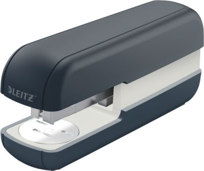Leitz® Heftgerät 5567 Cosy, für bis zu 30 Blatt, inkl. 1 Schachtel Heftklammern, grau