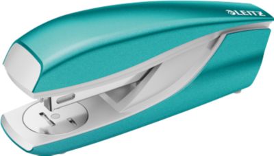 LEITZ® Heftgerät NeXXt Series 5502 WOW, Metall, metallic-eisblau