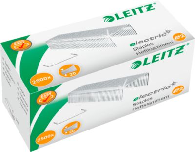 LEITZ® Heftklammern Electric, Typ e2 für Gerät 5533, 2500 St