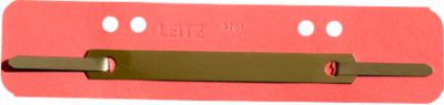 LEITZ® Heftstreifen, Karton, DIN A4, 25 Stück, rot