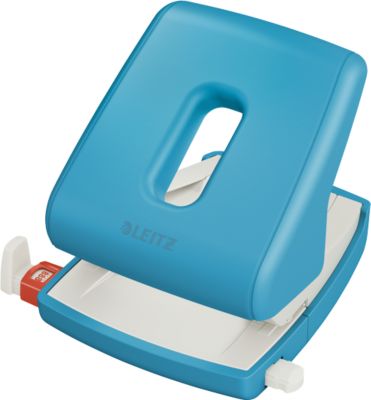 Leitz® Locher 5004  Cosy, für bis zu 30 Blatt, minimalistisches Design, blau