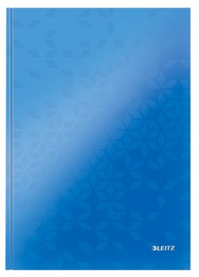 LEITZ Notizbuch WOW 4625, DIN A4, liniert, blau
