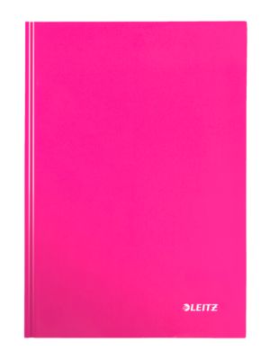 LEITZ Notizbuch WOW 4625, DIN A4, liniert, pink