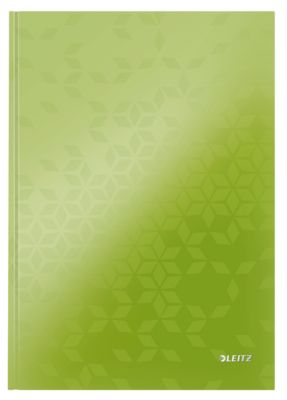 LEITZ Notizbuch WOW 4626, DIN A4, kariert, grün