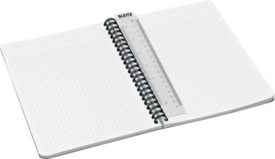 LEITZ® Office Collegeblock 445800 DIN A5, laminierter Einband, kariert, gelb