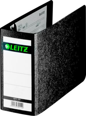 LEITZ® Ordner 1078, DIN A6 quer, Rückenbreite 80 mm, Karton