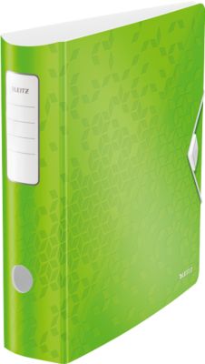 LEITZ® Ordner Active WOW, DIN A4, Rückenbreite 82 mm, 5 Stück, grün
