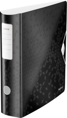 LEITZ® Ordner Active WOW, DIN A4, Rückenbreite 82 mm, 5 Stück, schwarz