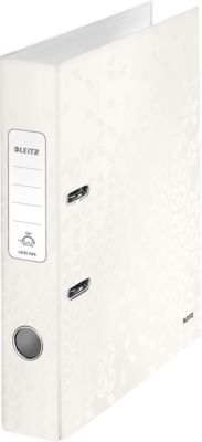 LEITZ® Ordner WOW 1006, DIN A4, Rückenbreite 50 mm, weiß