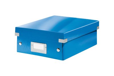 LEITZ® Organisationsbox Click + Store, klein, blau