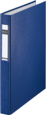 LEITZ® Ringbuch, DIN A4, 2-Ring-Mechanik, Rückenbreite 40 mm, blau