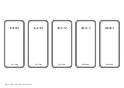 Leitz® Rückenschild WOW/Style, Rückenbreite 80 mm, selbstklebend, 50 Stück