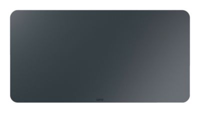 LEITZ Schreibunterlage, B 700 x H 360 mm, recyceltes Leder, dunkelgrau