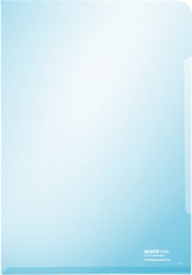LEITZ® Sichthülle Premium 4153, DIN A4, glatt, 100 Stück, blau
