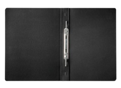 Leitz® Spiralhefter Recycle, A4, bis zu 250 gelochte Blatt, 2-Ring-Spiralmechanik, zu 100 % recycelbar, Blauer Engel, Karton, schwarz