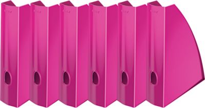 LEITZ® Stehsammler WOW 5277, Breite 75 mm,pink, 6 Stück