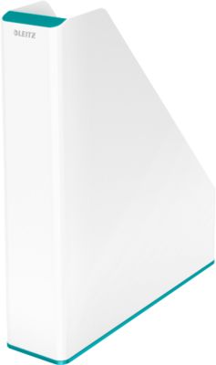 Leitz Stehsammler WOW Duo Color, weiß/eisblau