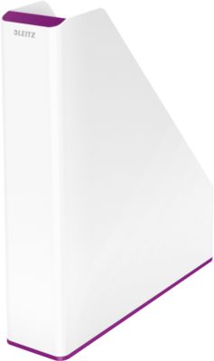 Leitz Stehsammler WOW Duo Color, weiß/violett