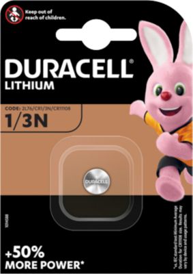 Lithium Batterie Duracell CR 1/3N, Knopfzelle, 3V, 1 Stück
