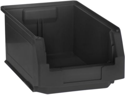 Magazijnbak LF 322 SSI Schäfer - ESD-geleidend - L 343 x B 209 x H 200 mm - 10,4 l - zwart