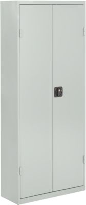 Magazinschrank, 1690 mm hoch, 11 Böden, 60 SSI Schäfer Serie PROFI LF 211/221, mit Türen, lichtgrau