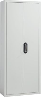 Magazinschrank, inkl. 28 Lager-Fix-Kasten, lichtgrau RAL 7035